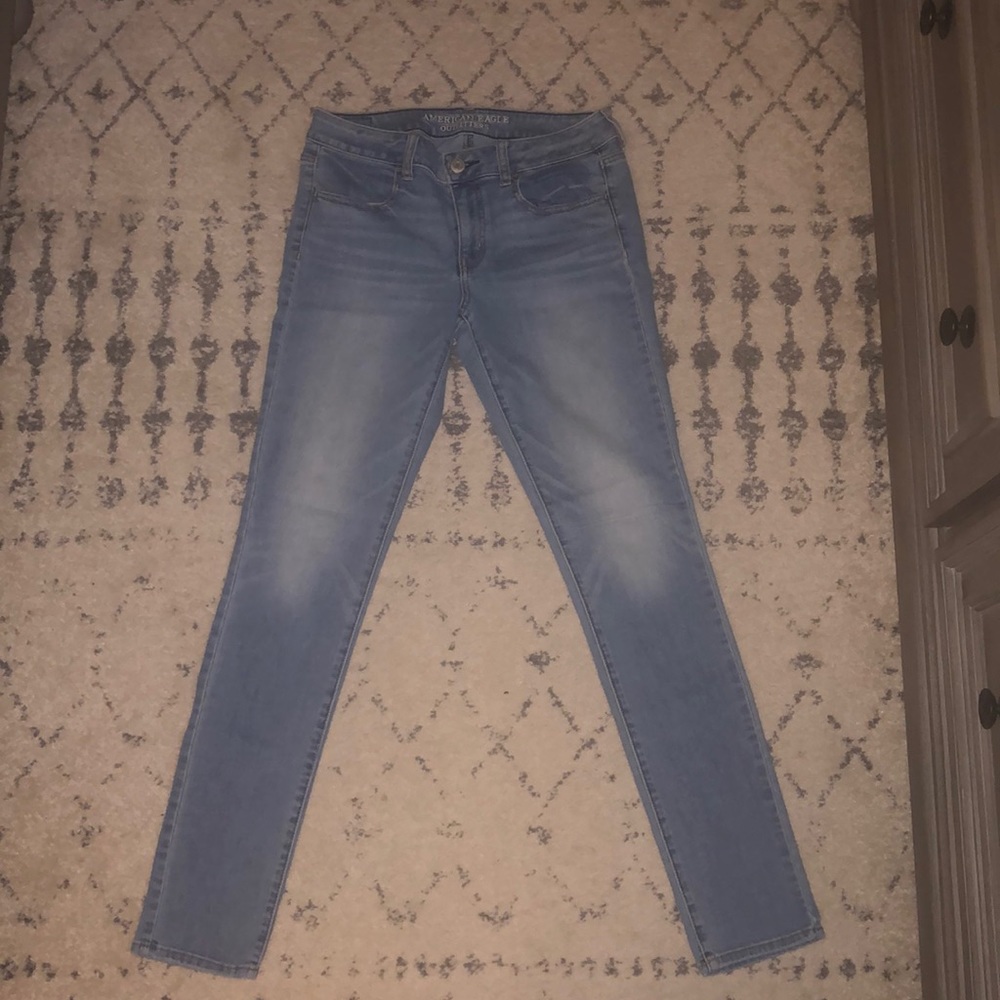 American Eagle Jegging Light Wash